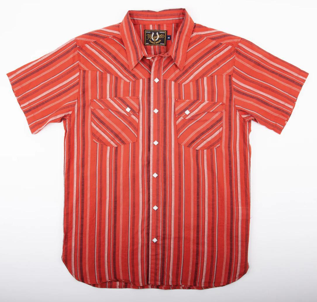 The Short Sleeve Jack - Blue Stripe – ASHER GOODS Co.