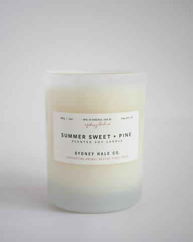 Summer Sweet + Pine Candle