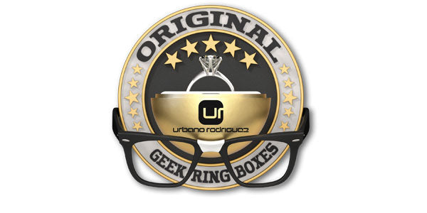 Original Urbano Rodriguez Design Geek Ring Boxes