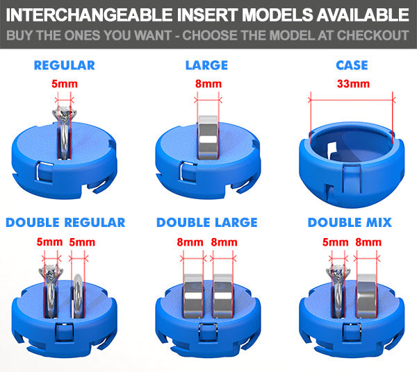 Insert Models Available for the Geek Ring Boxes