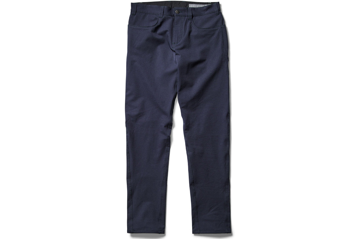 navy slim trousers