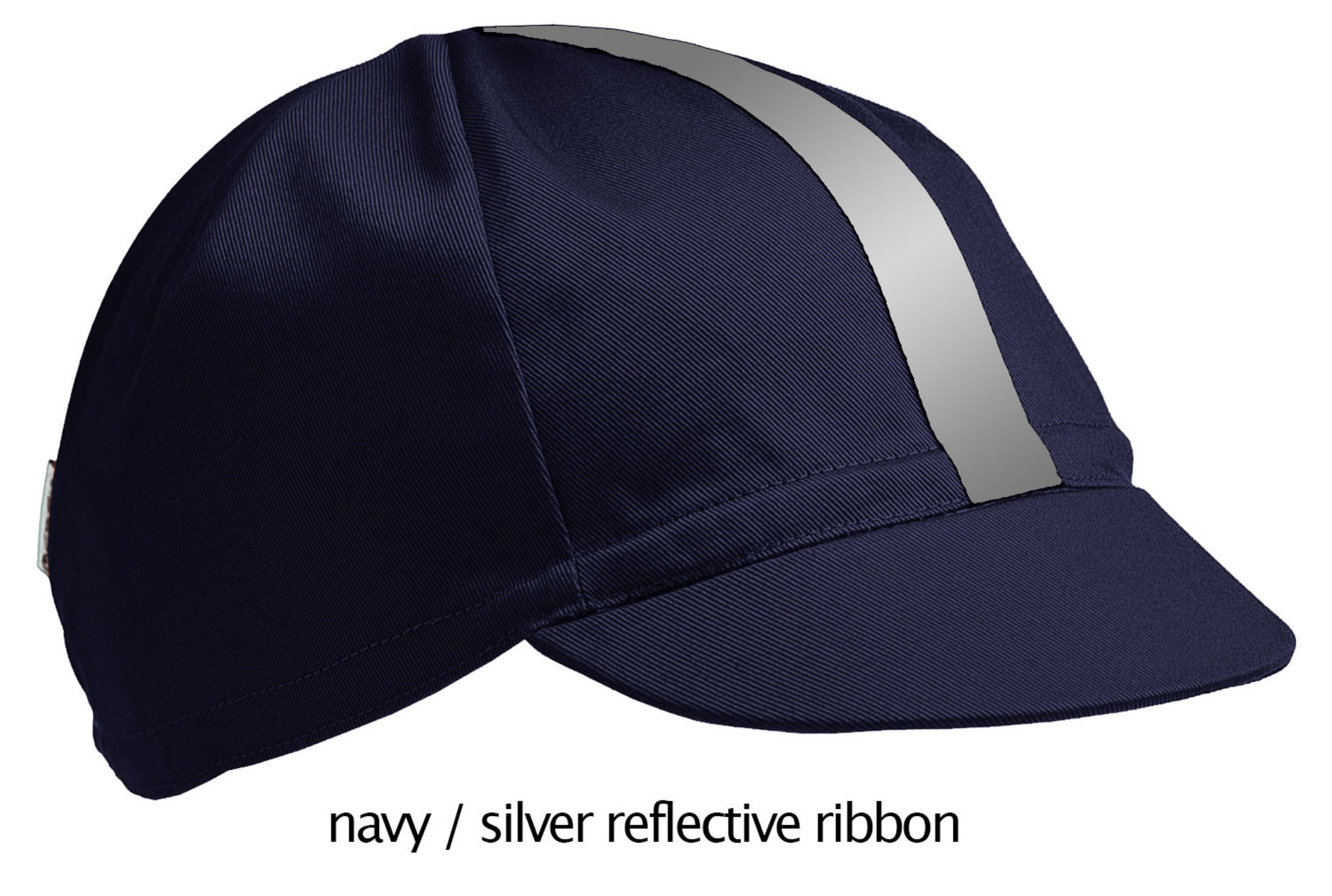 navy 4-PANEL cotton CAP
