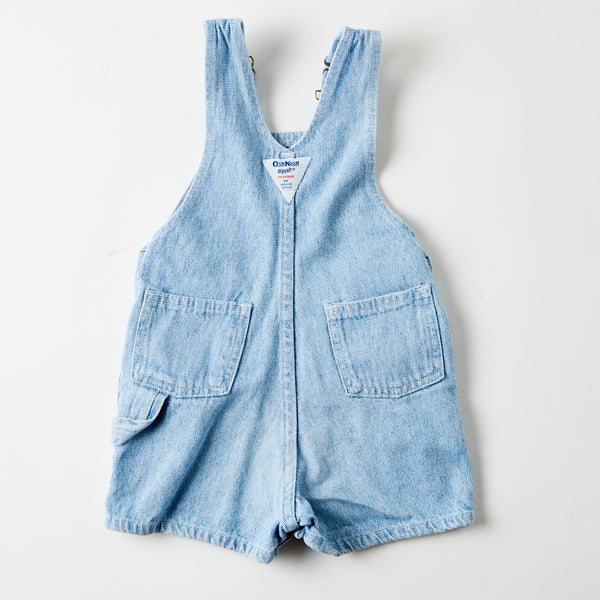 light wash shortalls