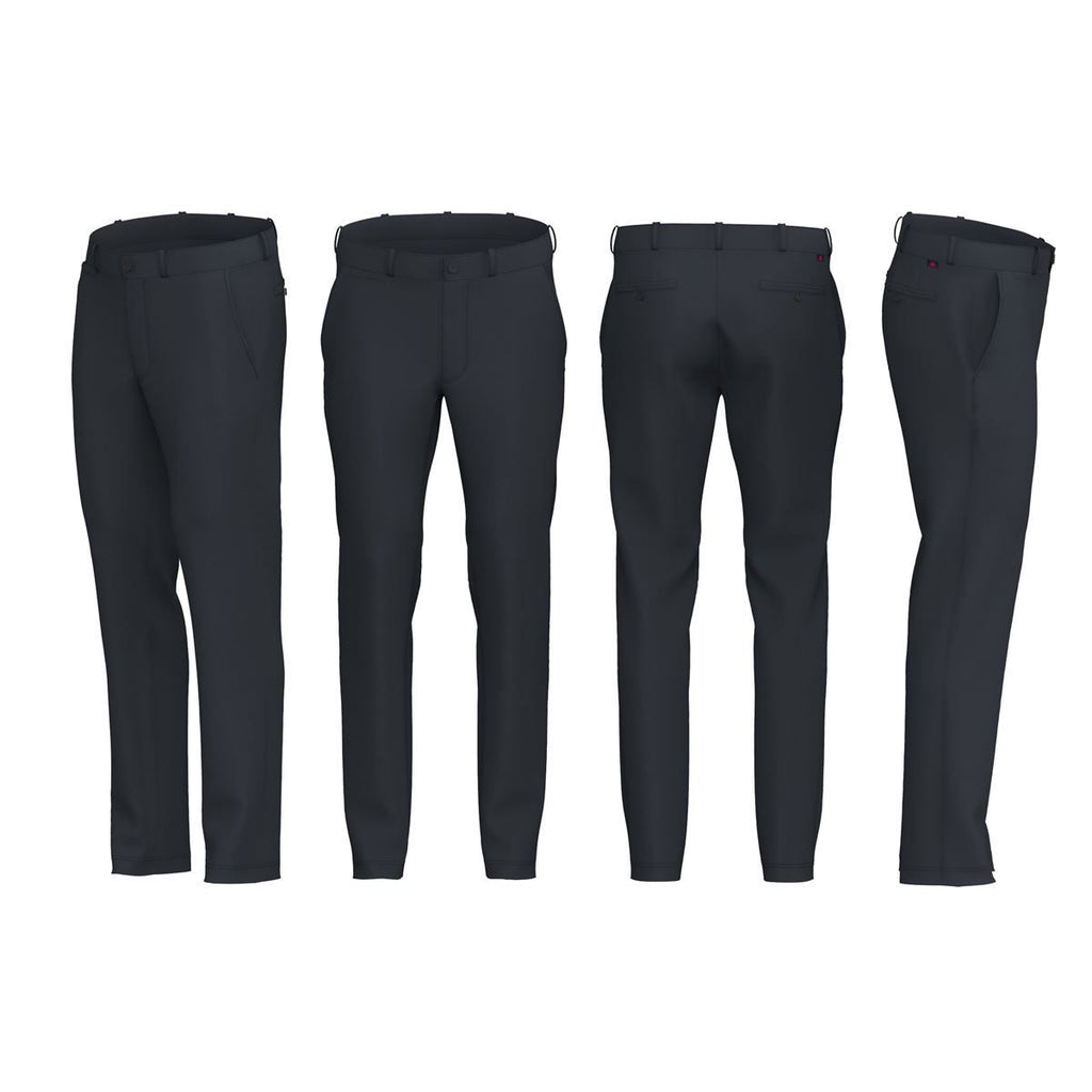 Pants and jeans Kappa Banda Wrastoria Slim Pants Black/ White