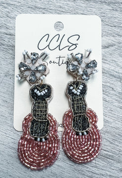 Broadway Girl Earring - Blush