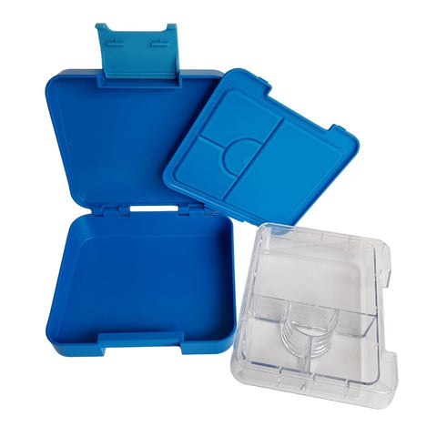 Compartment Lunch box NZ Blue