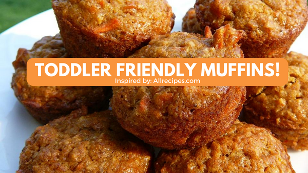 Toddler friendly muffins lunch box idea