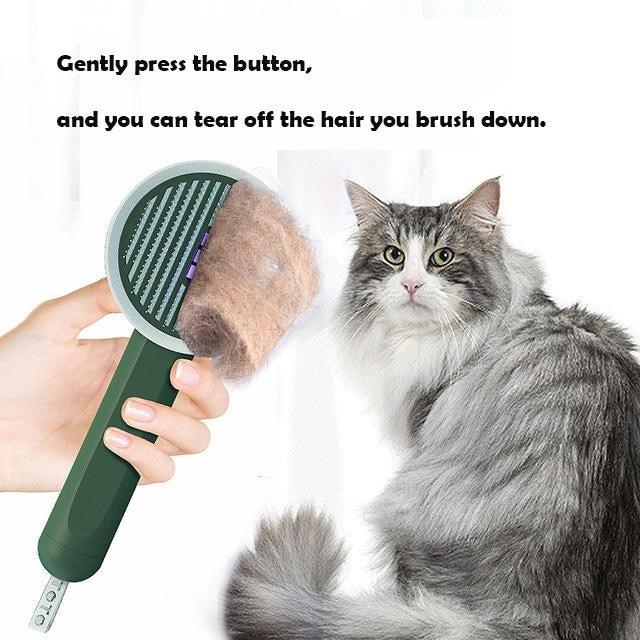 Grooming Comb for Pets with UV Sanitizer