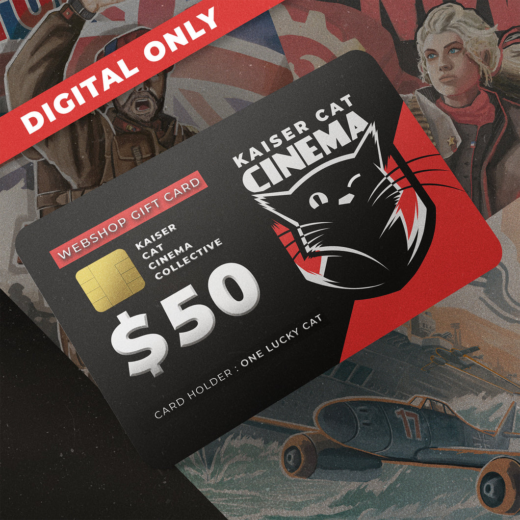 KCC Digital Gift Card Black Card (50) Kaiser Cat