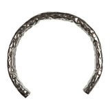 Silver Choker hand hammered - Alkemi Designs