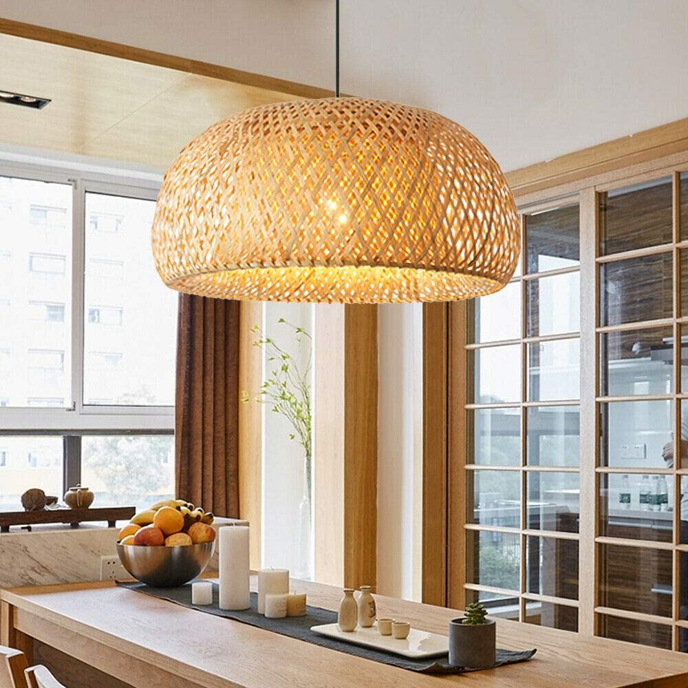 wood lantern pendant light