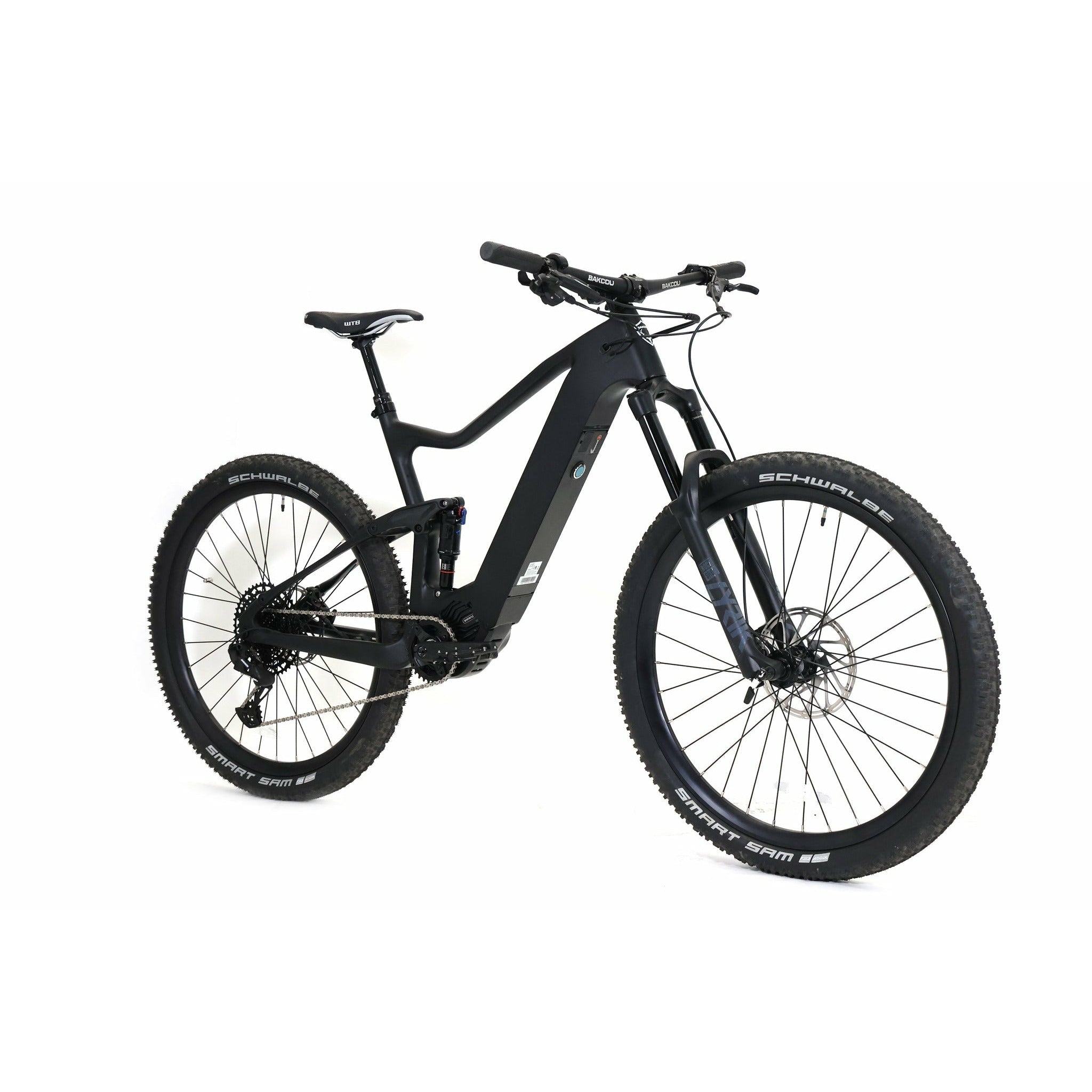 BAKCOU Carbon Alpha Full Suspension Electric Mountain Bike – Electric ...