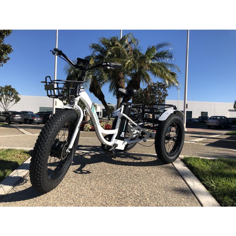 emojo caddy 48v 500w fat tire electric trike