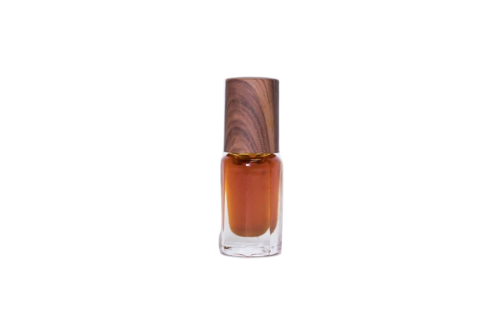 Handmade Attar, “Night Amber Oud', 6ml Sweet Incense with Oud,  Frankincense, Patchouli, Cocoa and natural essential oils by Meleg Perfumes.