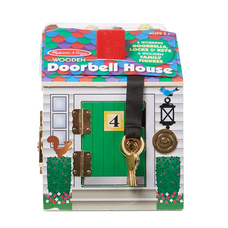 wooden doorbell house