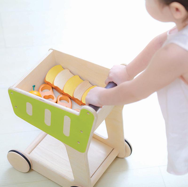 plan toys shopping cart