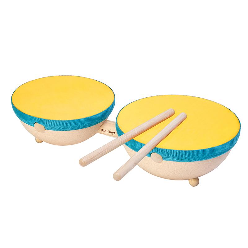 plan toys double drum