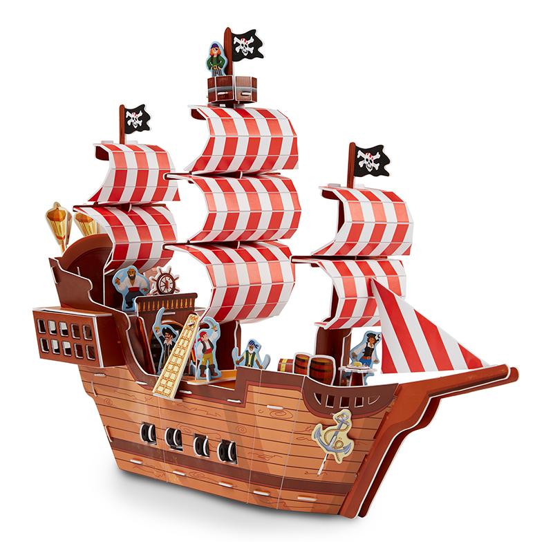 3d puzzle pirate ship