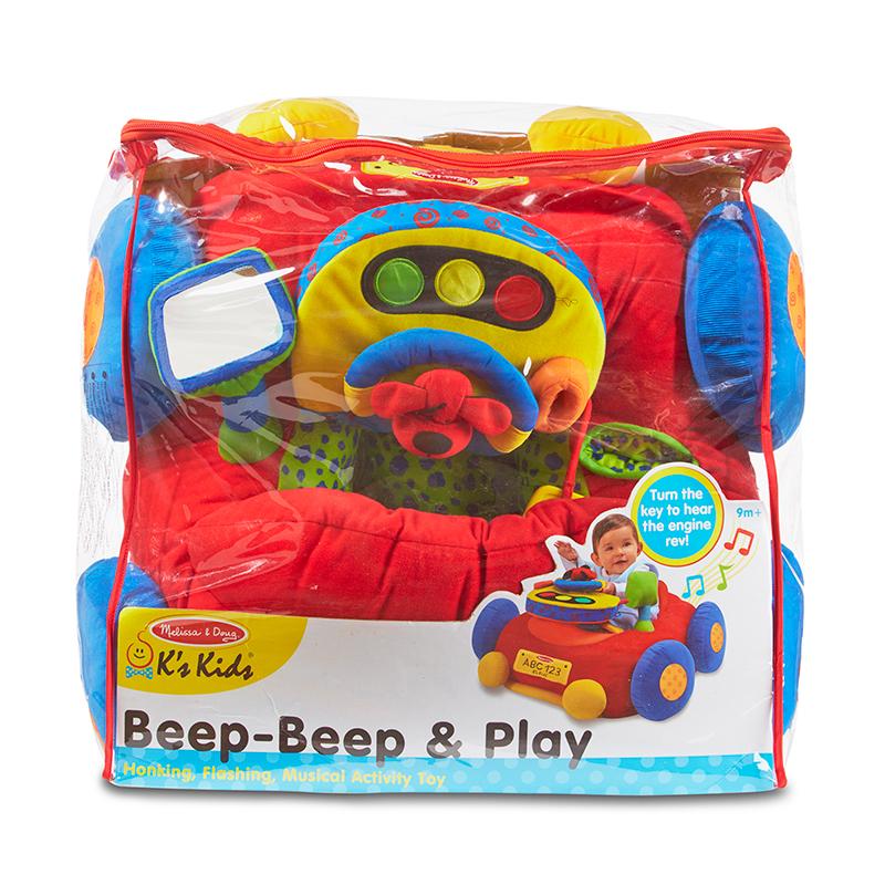 melissa & doug beep beep & play car