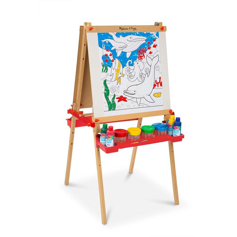 melissa & doug deluxe standing art easel