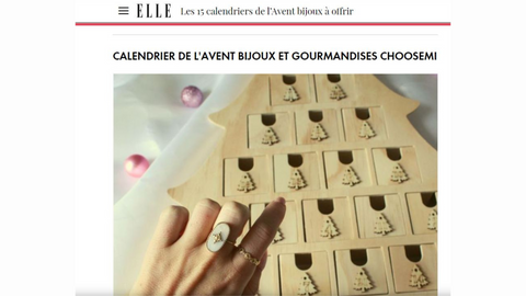 Magazine elle : choosemi bijoux