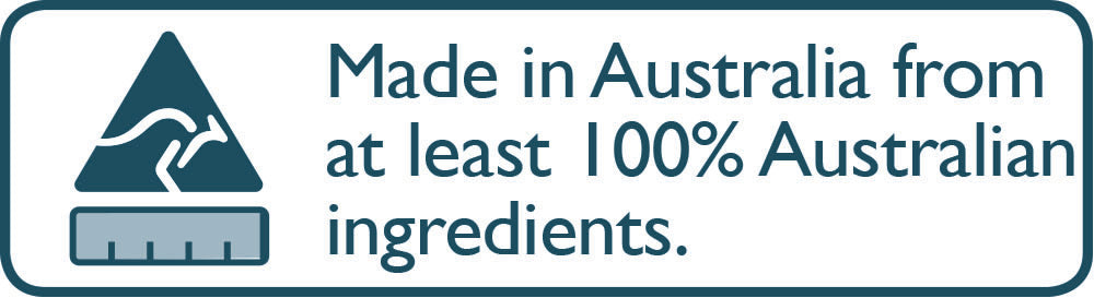 Australian made and owned.