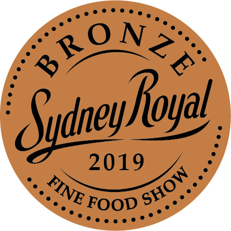 2019 awarded bronze at the Sydney Royal Fine Food Show
