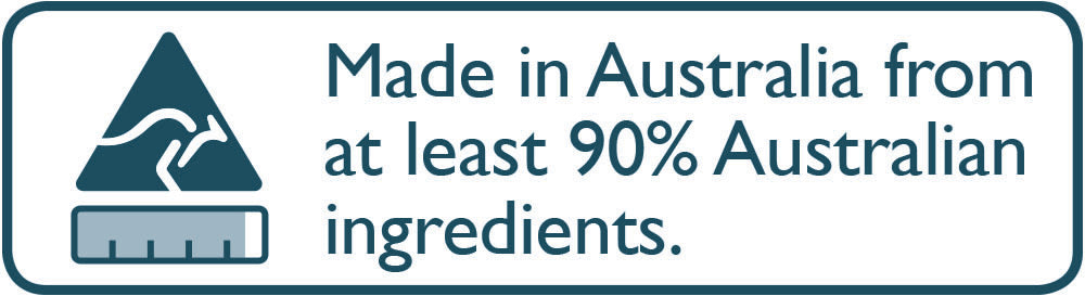 Australian made and owned.