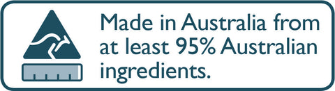 Australian made and owned.