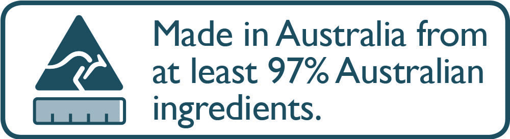 Australian owned and made.