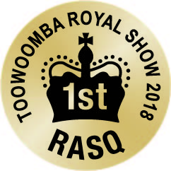 2018 placed 1st at the Toowoomba Royal Show