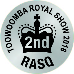 2018 silver at the Toowoomba Royal Show