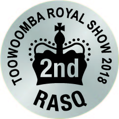 2018 Silver at the Toowoomba Royal Show