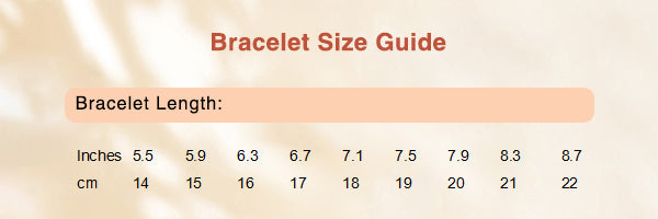 bracelet size guide