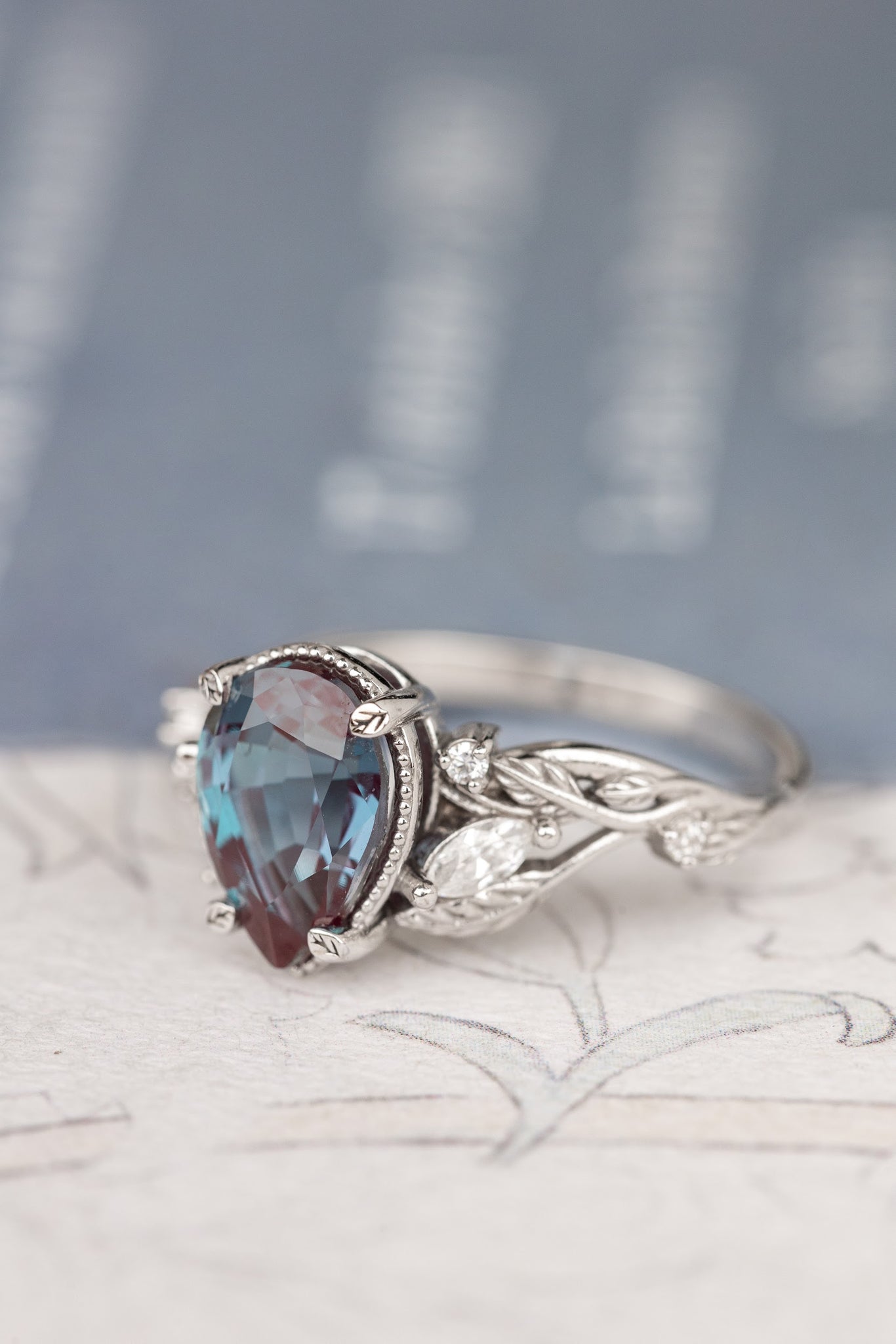 high jewelry Archives - Customised Engagement Proposal Ring with Colour  Gemstone