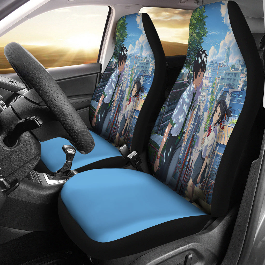 Your Name Poster Seat Covers - Perfectvesper