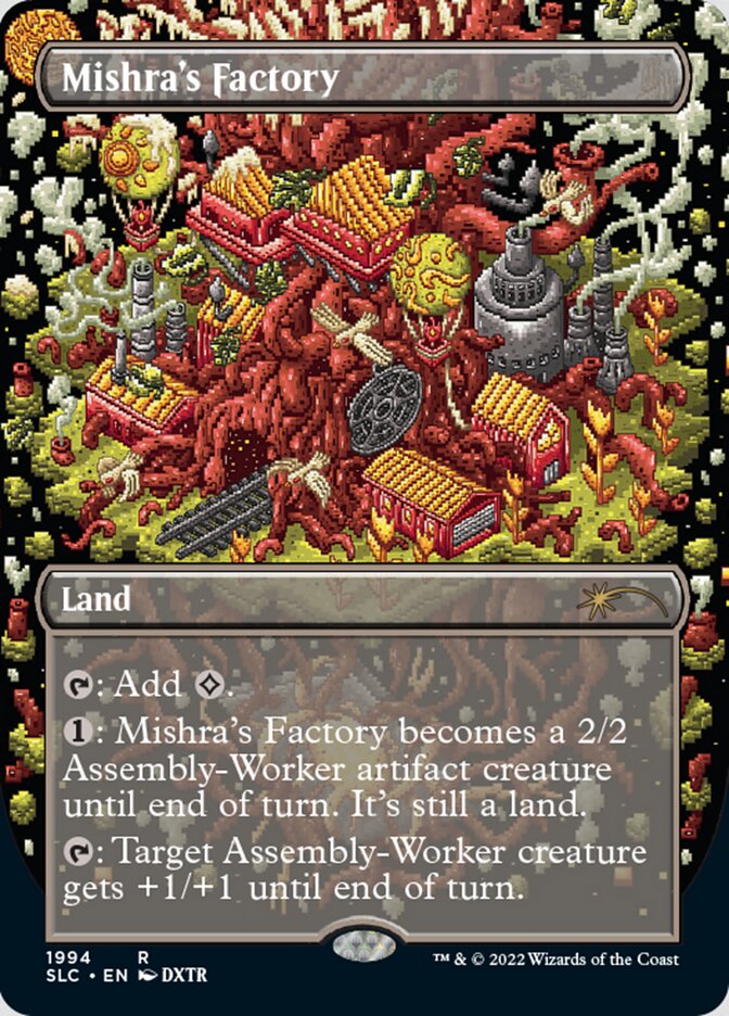 Mishra's Factory (Borderless) [Secret Lair 30th Anniversary Countdown