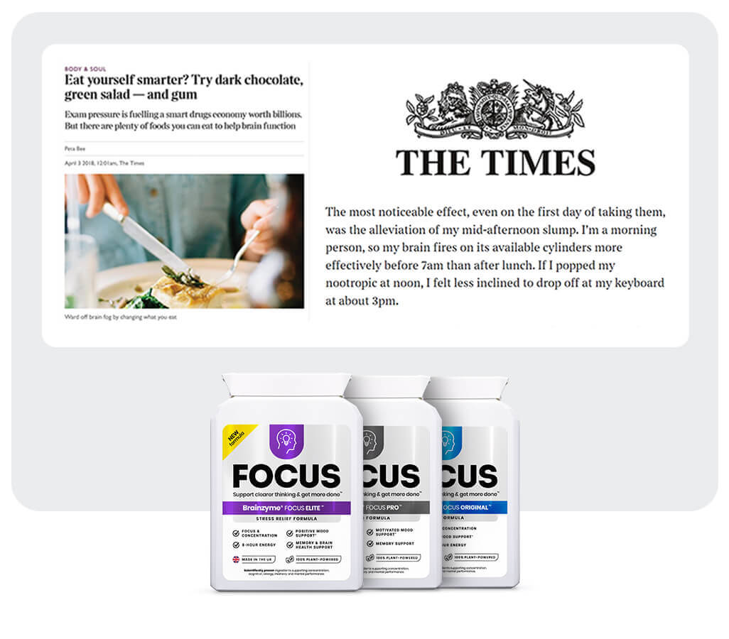 Brainzyme featured in The Times