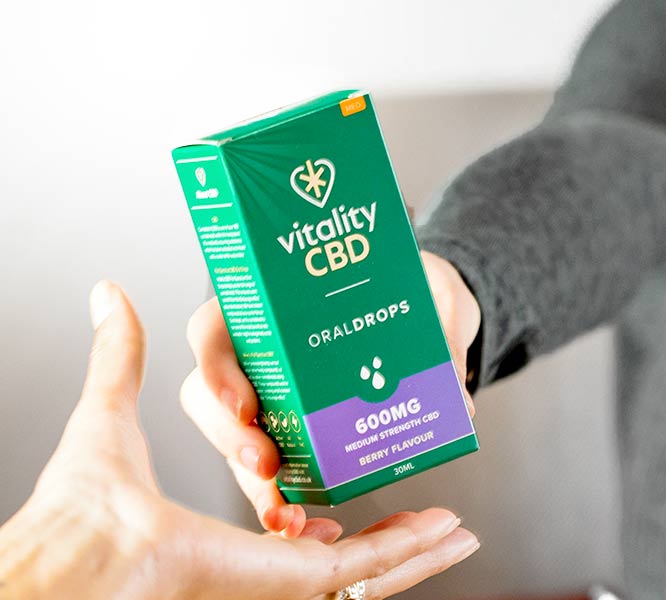 Description of CBD Berry Drops