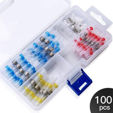 Waterproof Solder Wire Connectors 100 PCS SET