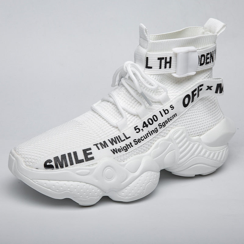 off white high top shoes