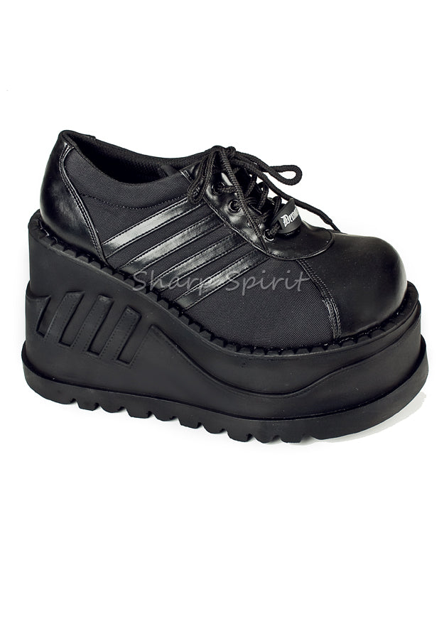 goth platform sneakers