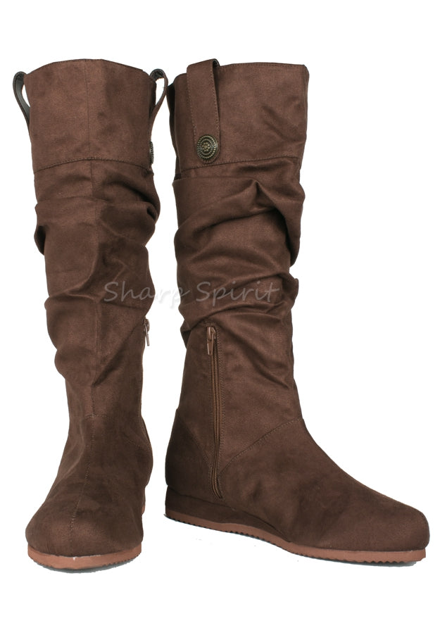 knee high renaissance boots