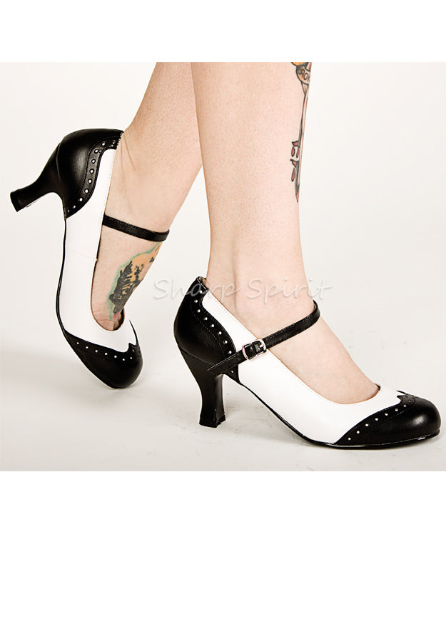vintage style mary jane shoes