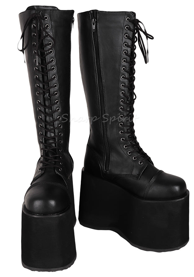 cyber goth boots