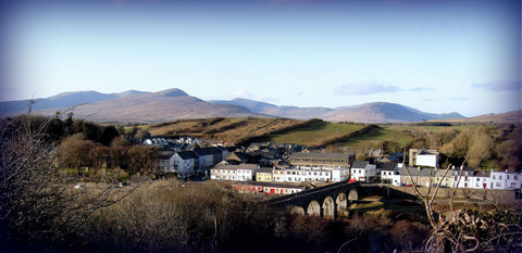 View of Newport Co mayo With The Nephin Mountains Behind