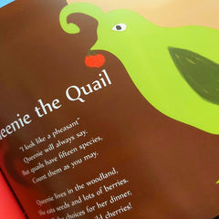 Queenie The Quail From My A-Z Of Animals By Bridget Clarke - Parade Handmade