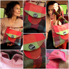 Vintage Boho Wool Shoulder Bag by Shoreline - Parade Handmade