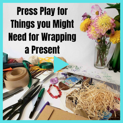 Materials you might need for gift wrapping - Parade Handmade
