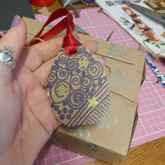 Cardboard DIY Christmas Gift Tags for You to Make - Parade Handmade